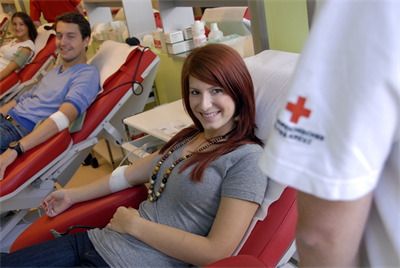 Blutspenden - Rotes Kreuz